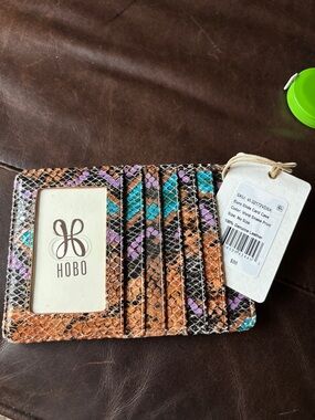 NWT HOBO Euro Slide Card Case